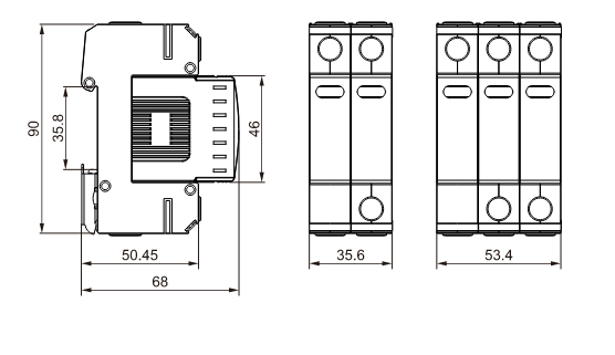 CAU5-T2-40PV-DC-SPD-Taille